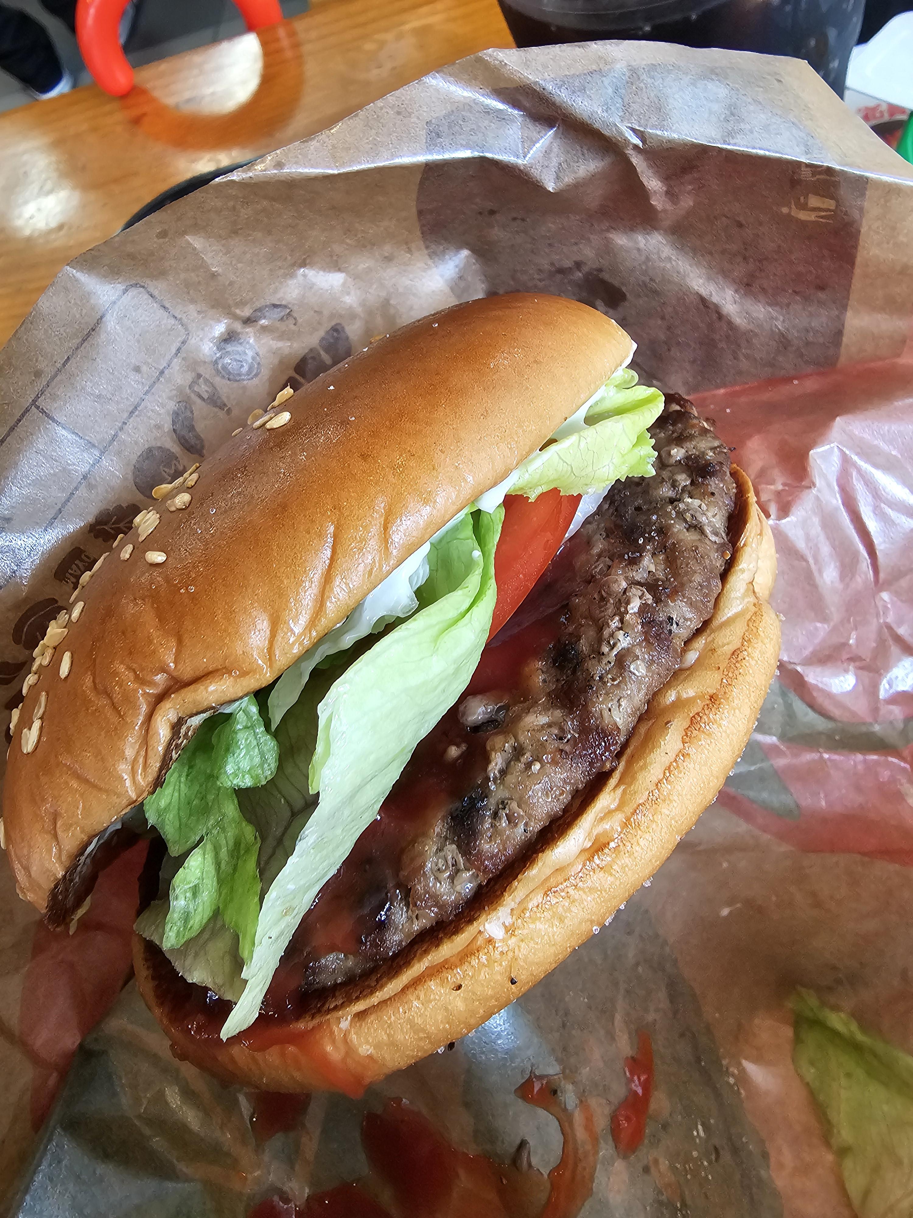 버거킹 불맛 뉴와퍼