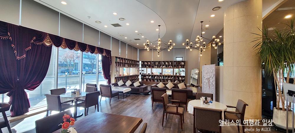 인천 호텔, 베스트 웨스턴 하버파크 호텔 로비 라운지 개항카페