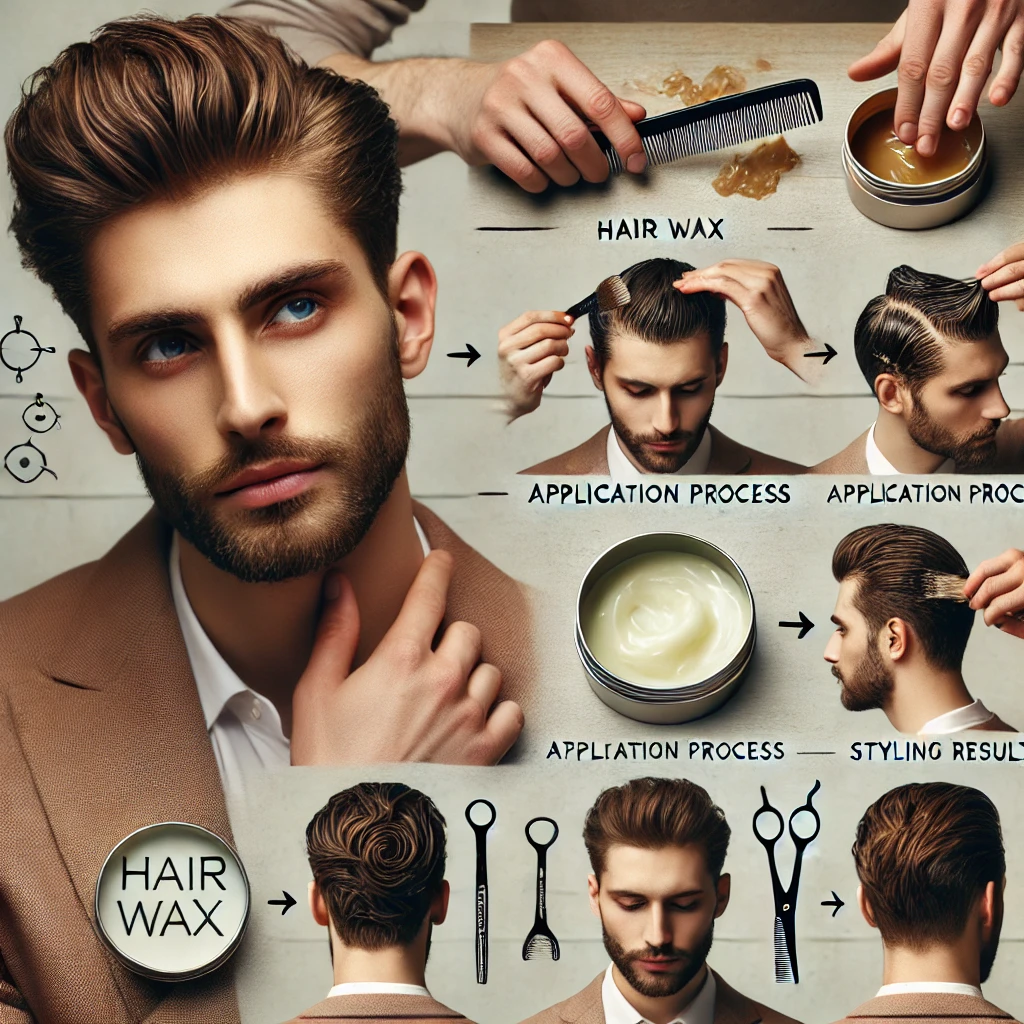 남성 헤어 왁스 사용법과 스타일링 팁