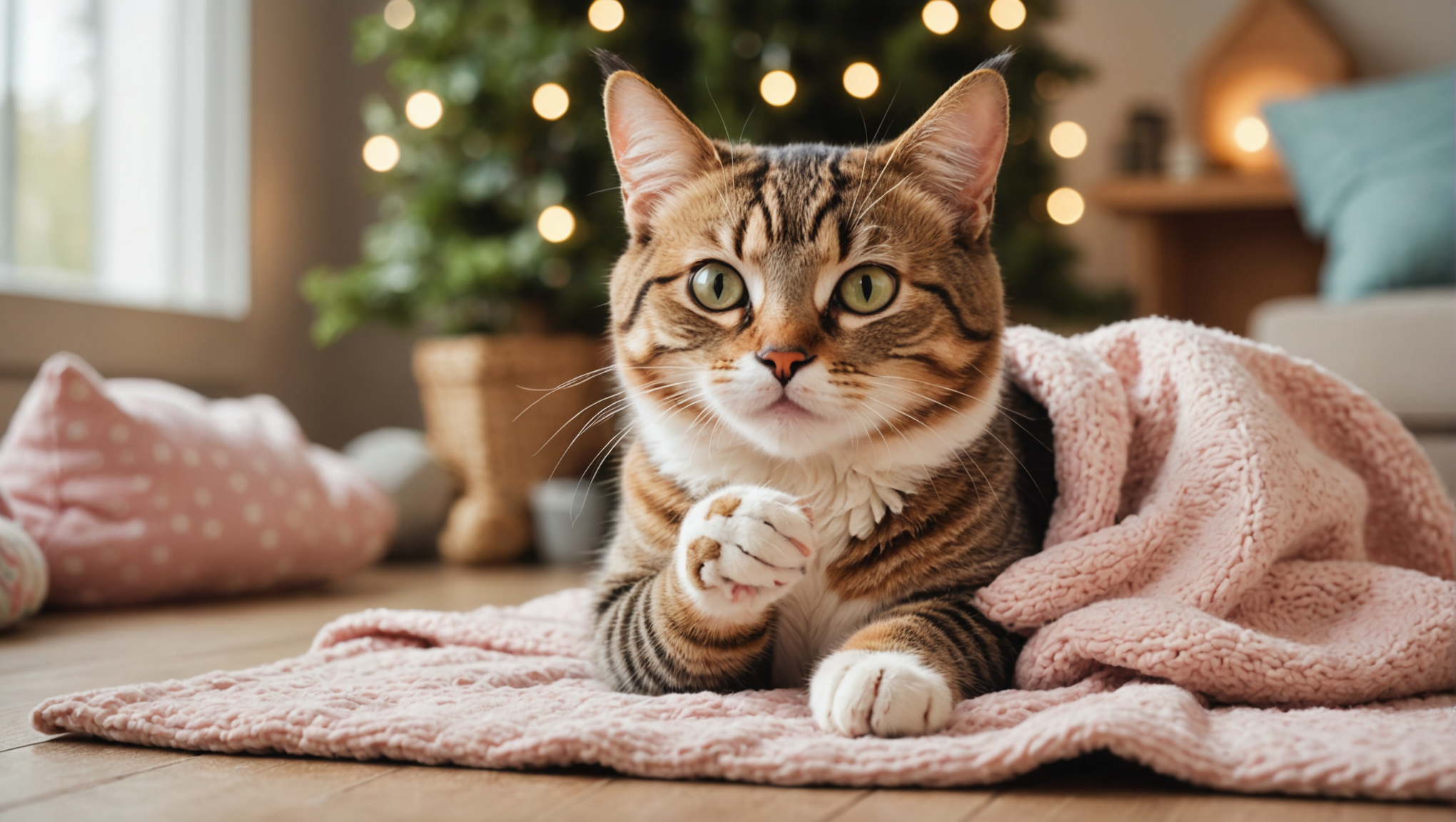 그루밍하는 고양이