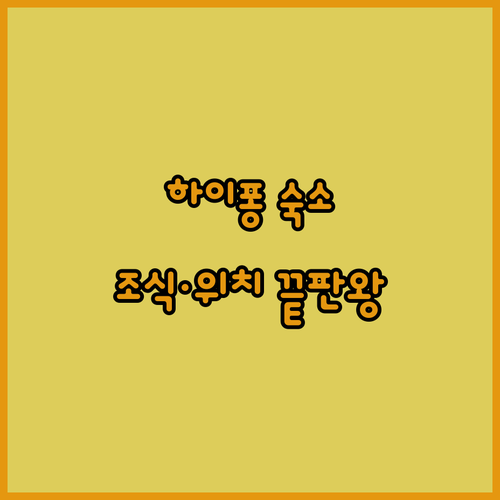 베트남 하이퐁 호텔 추천 5곳 위치와..