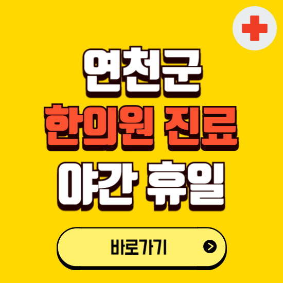 연천군 야간 휴일 한의원 한방병원 찾기 ❘ 24시 일요일 주말 연휴 응급진료 추천 잘하는 곳