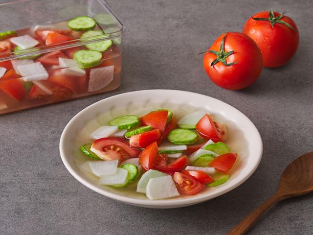 토마토 물김치 만들기