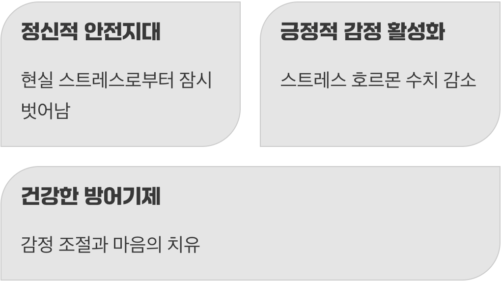 마음의 상처를 치유하는 안전지대