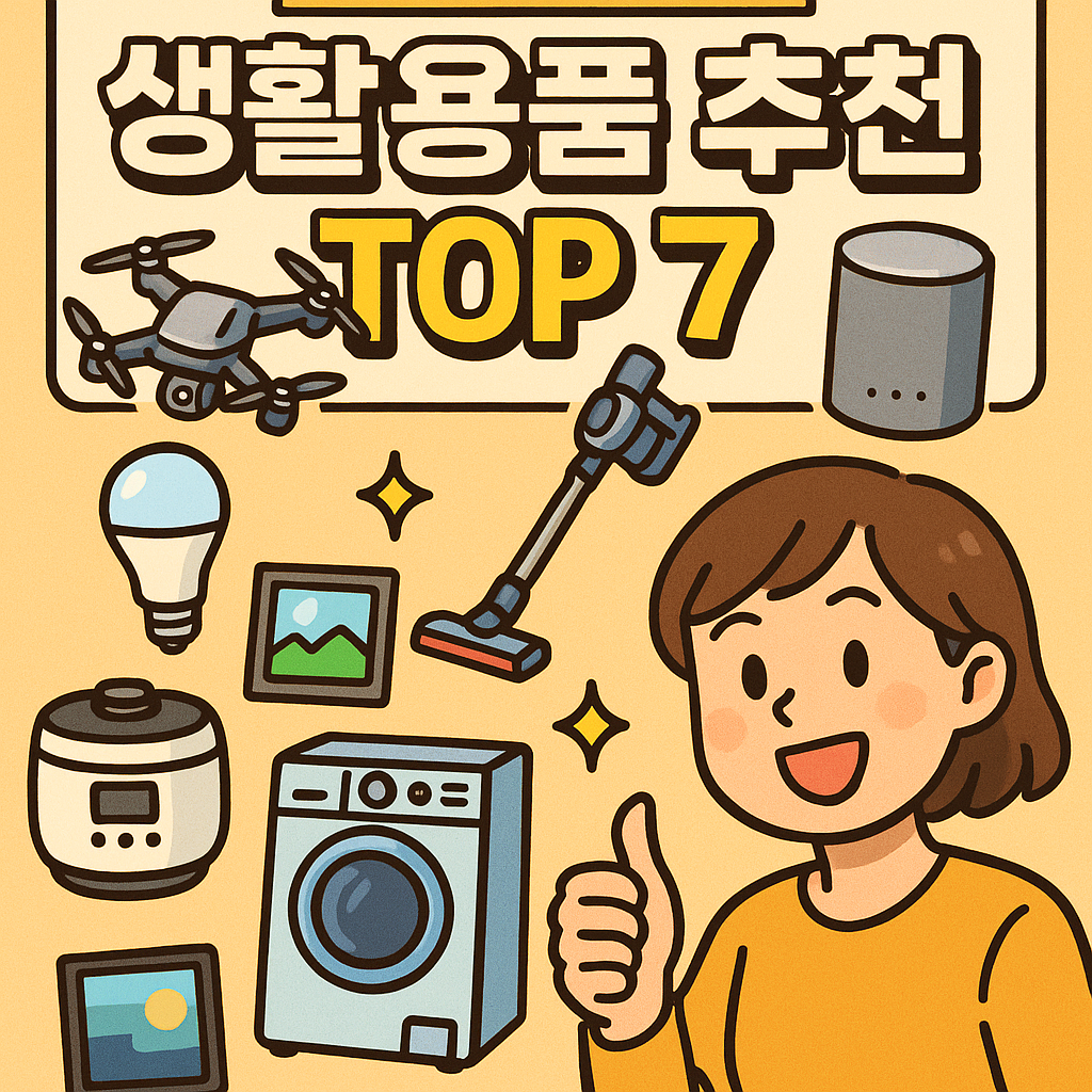 2025년 주목할 생활용품 추천 TOP 7 관련사진