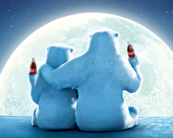 코카콜라-홍보캐릭터-북극곰