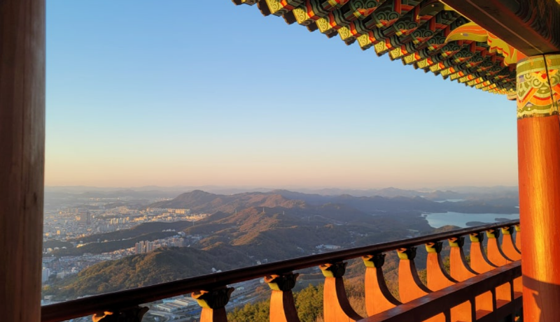 식장산 전망대