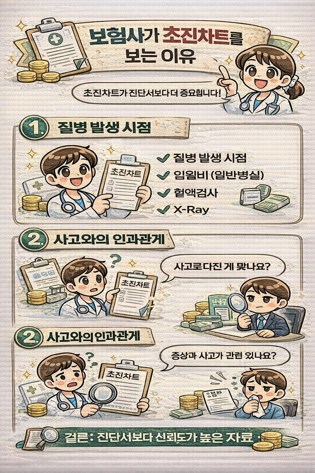 보험사가 초진차트를 보는 이유