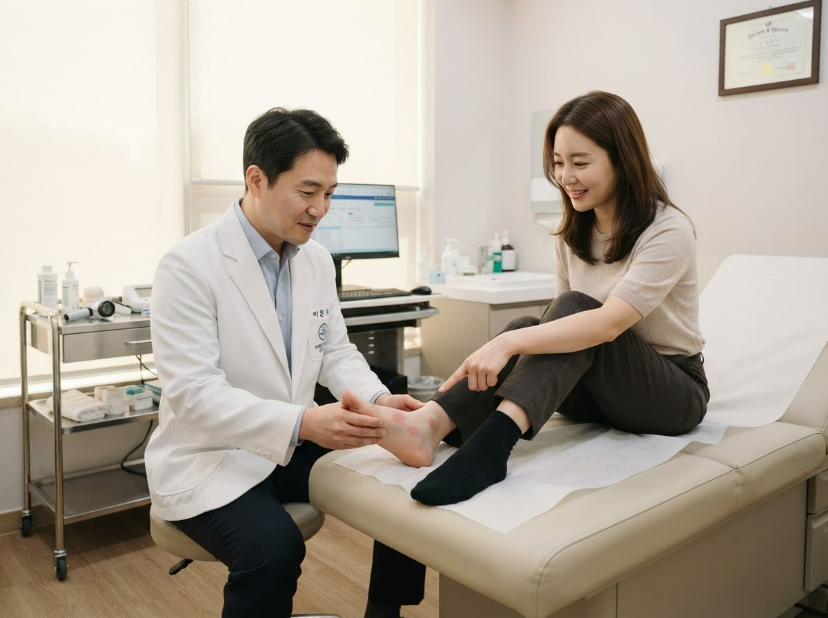 무좀 병원 진료 시기 피부과 상담