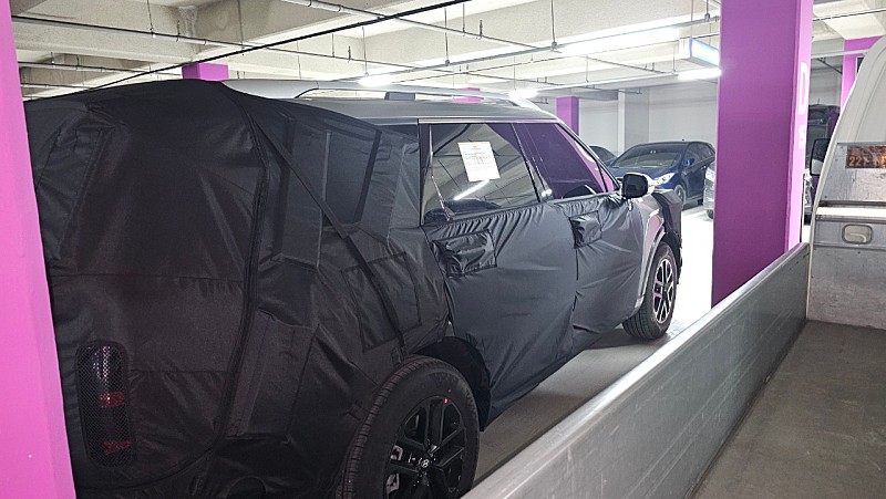 현대자동차 팰리세이드 풀체인지 테스트카 스파이샷