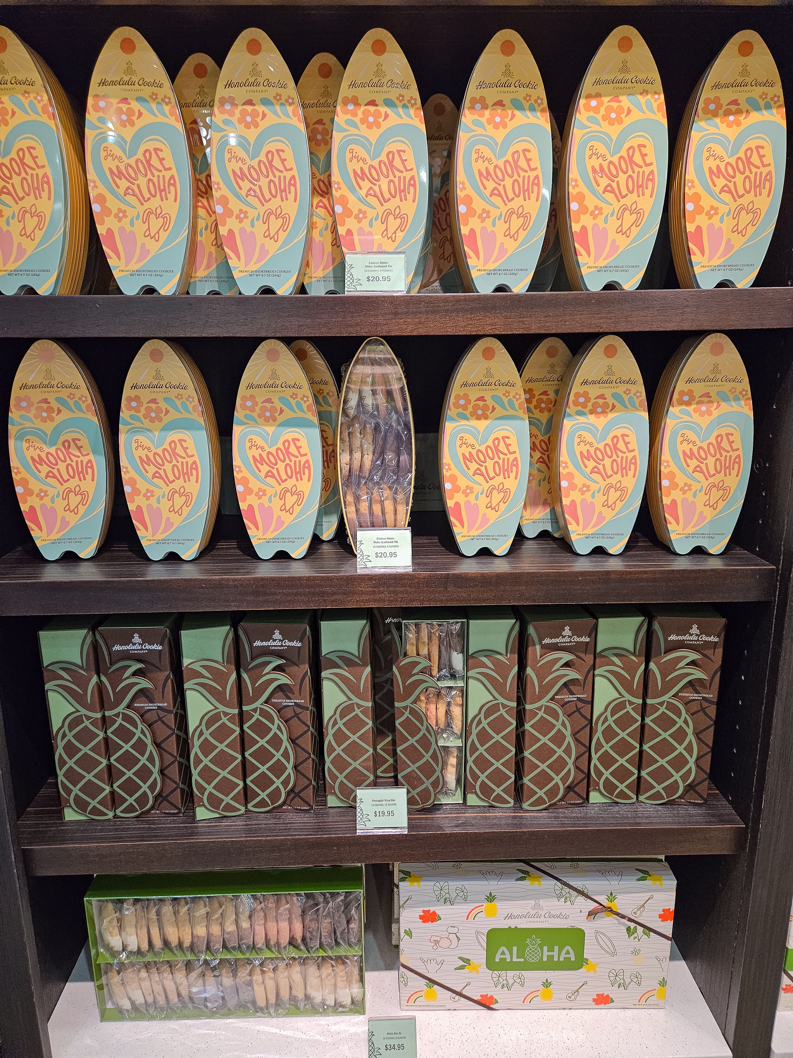 호놀룰루 쿠키 선물 구성