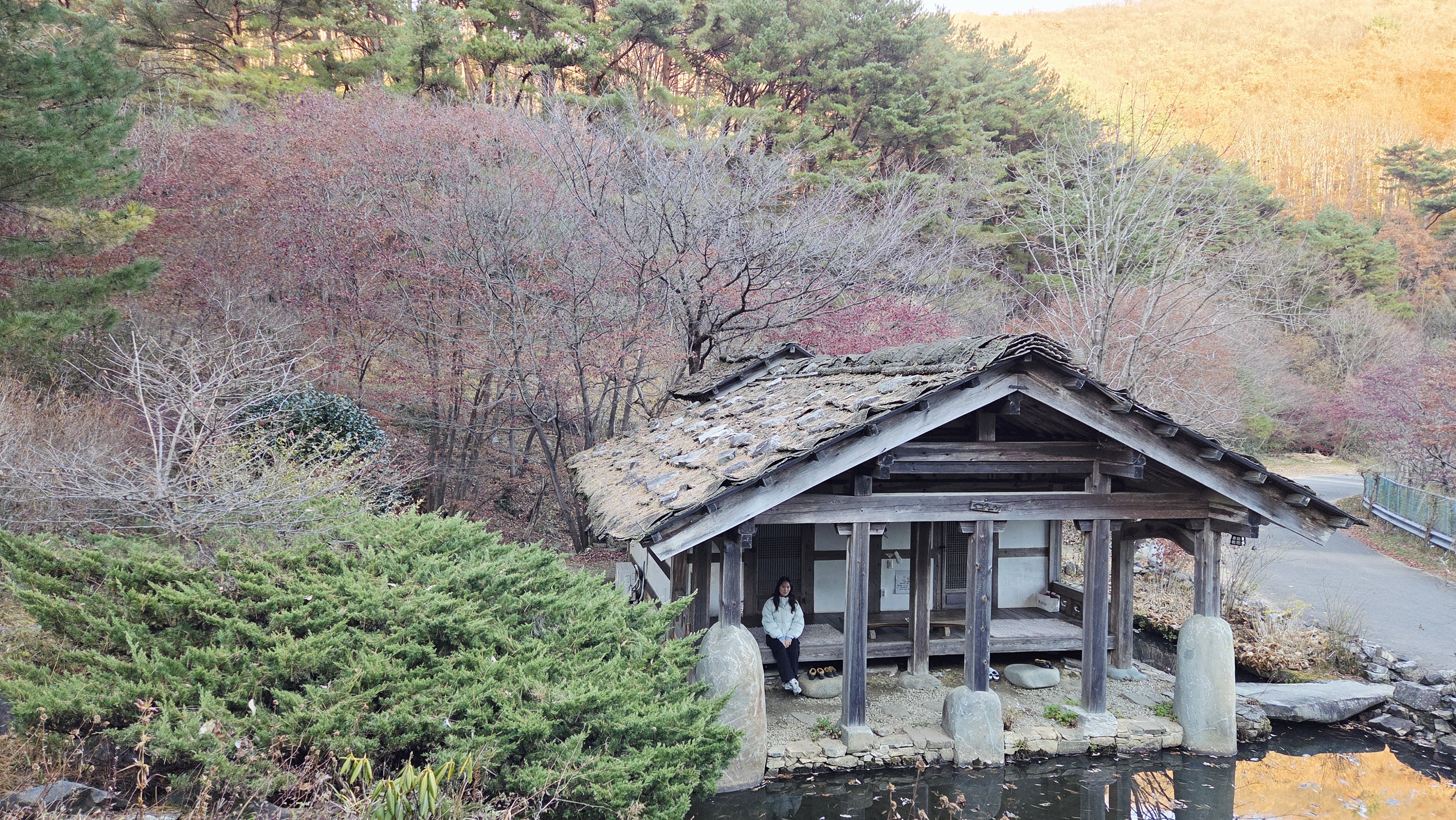 고운동천의 낮 풍경