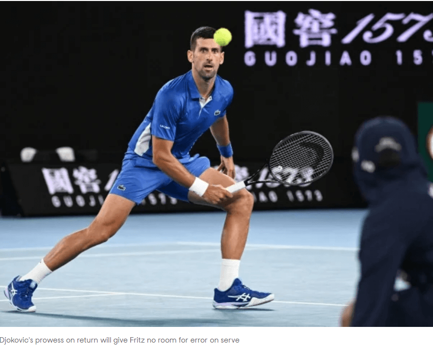 2024 호주 오픈 테니스 대회 16강 경기 결과 8강 대진표