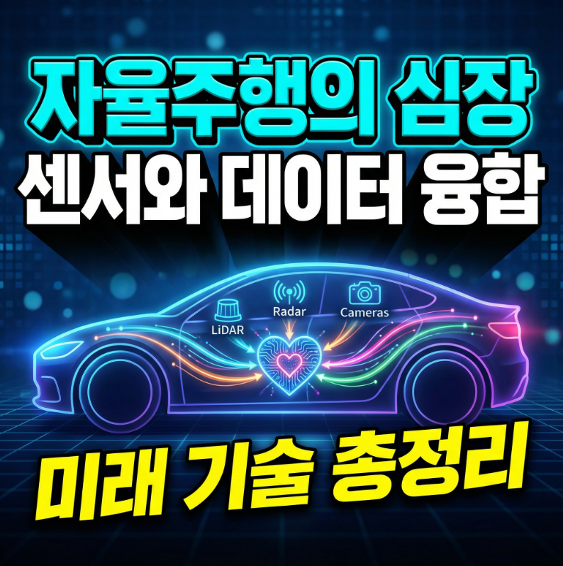 자율주행의 심장 센서와 데이터 융합의 미래