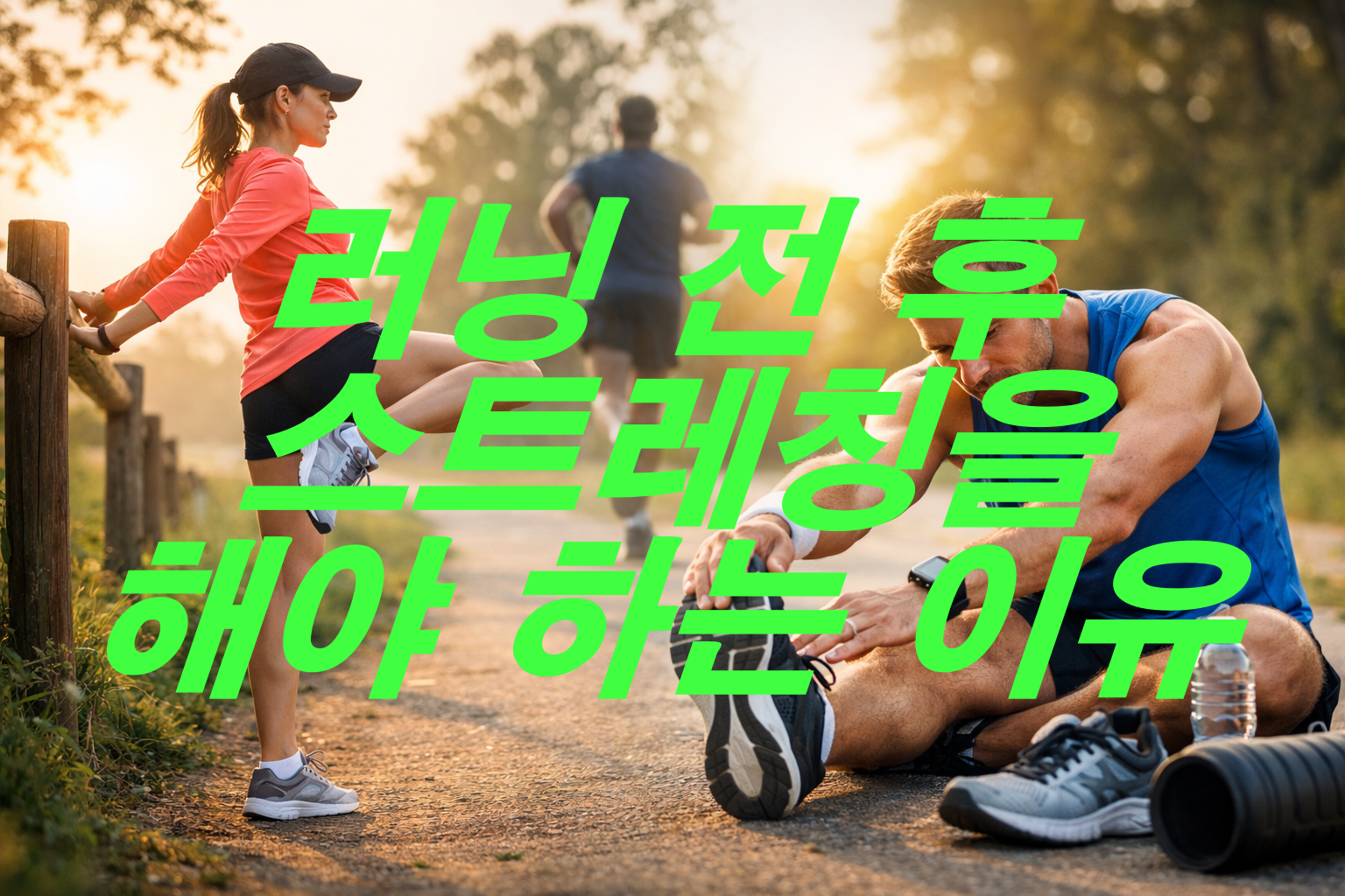 러닝 전 후 스트레칭을 해야 하는 이유 알아보기