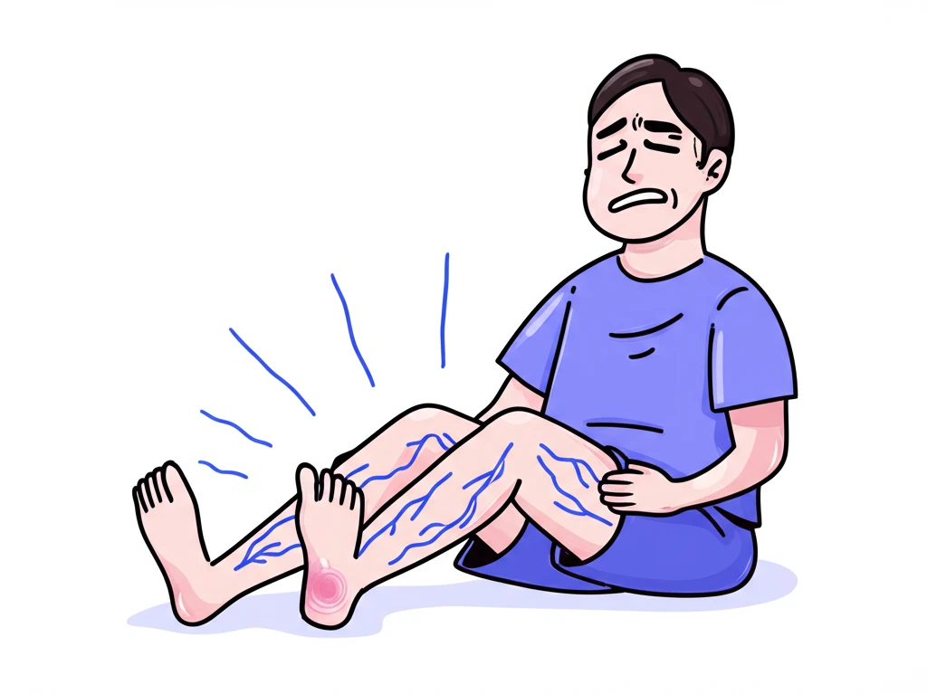 하지정맥류 초기 통증 위치와 자가진단