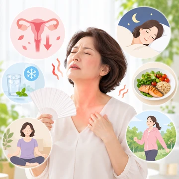 갱년기열감이 나타나는 신체 변화21