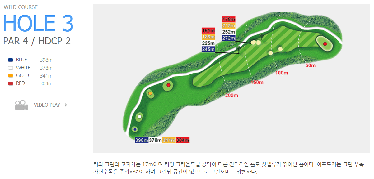 에코랜드 골프클럽 와일드코스 3