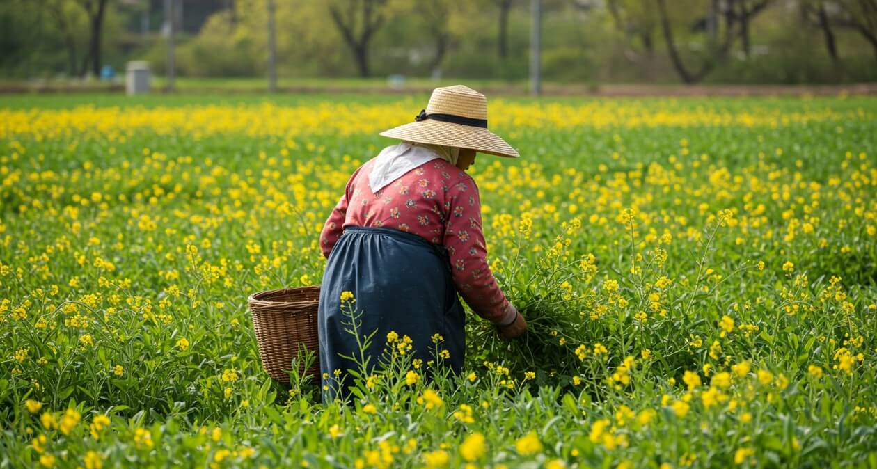 봄철 보약, 냉이