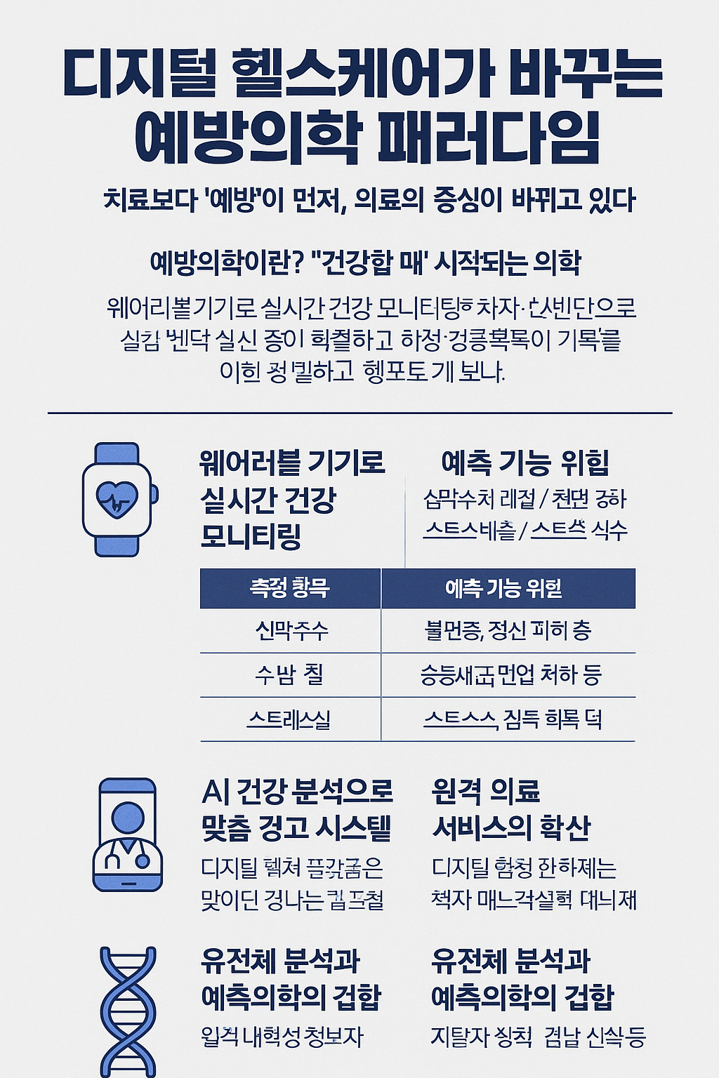 디지털 헬스케어가 바꾸는 예방의학 패러다임