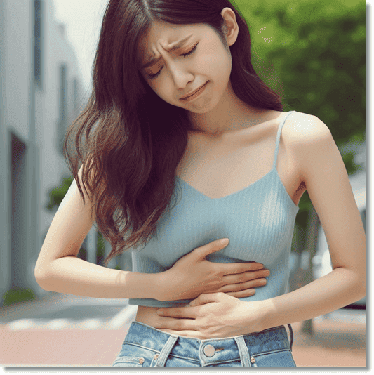 로메인 상추 부작용 복통 가스