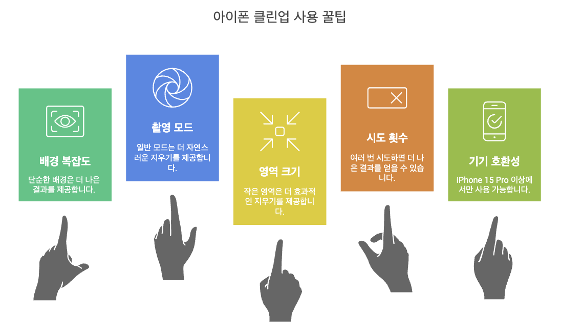 아이폰 클린업 사용 꿀팁