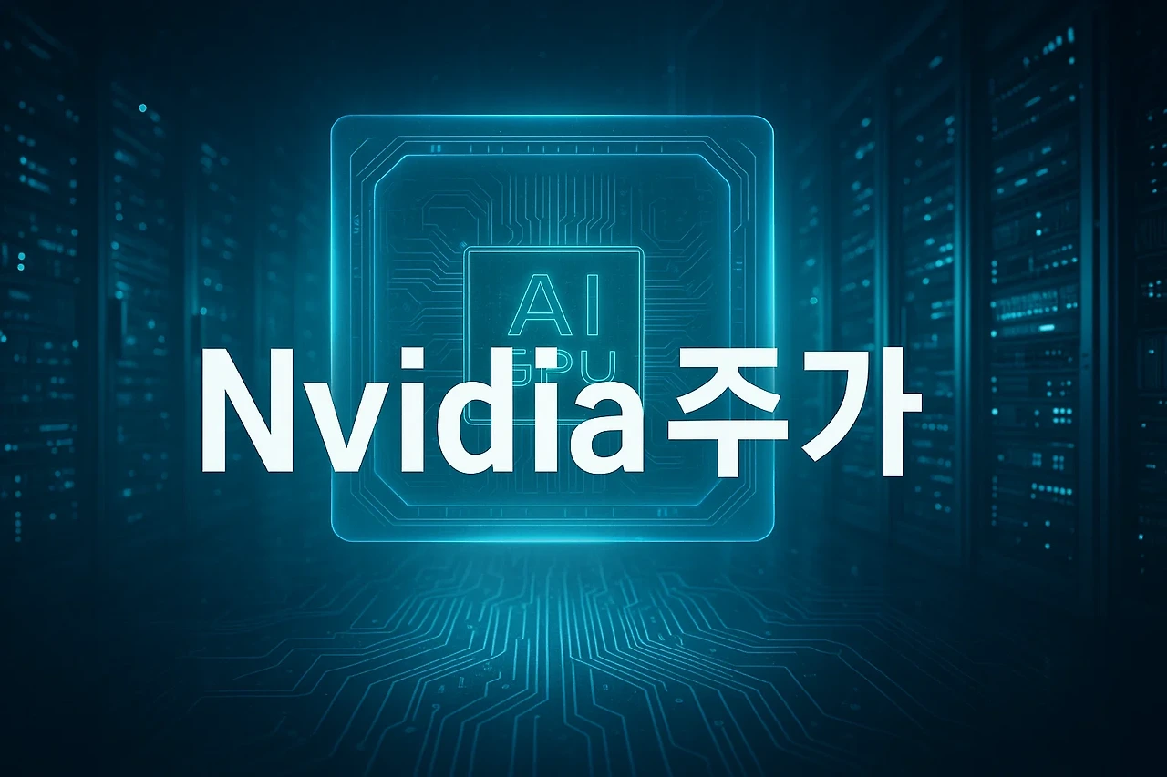 AI이미지. Nvidia 주가·AI GPU 수요폭증을 감성적으로 표현한 가상 이미지