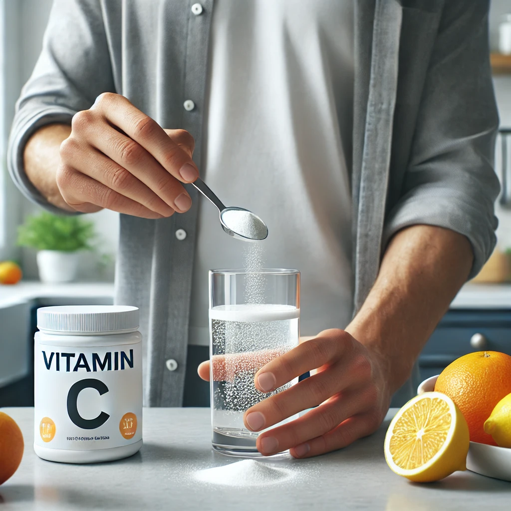 비타민C 메가도즈와 암 예방 효과 관련 이미지