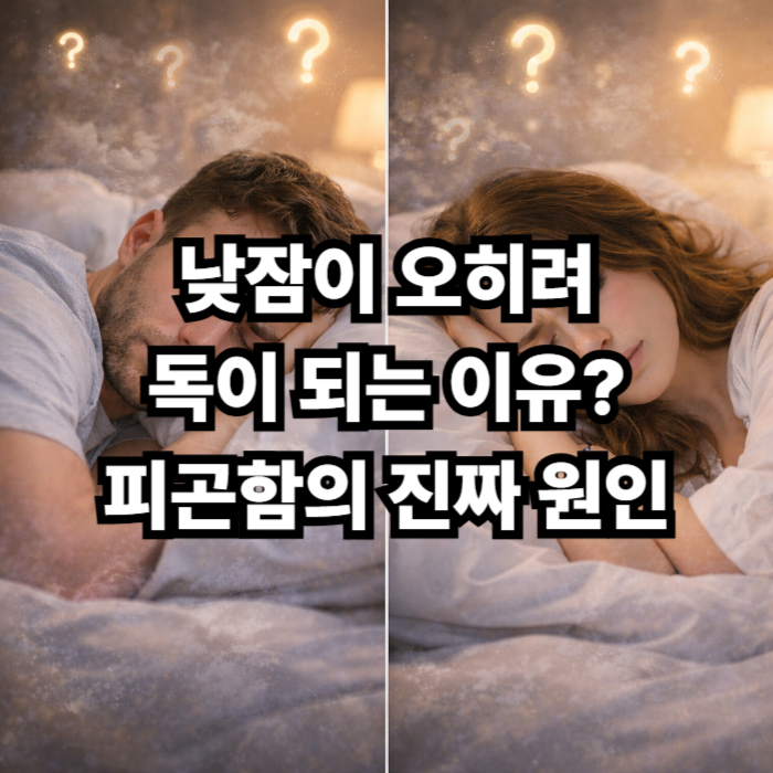낮잠이 오히려 독이 되는 이유
