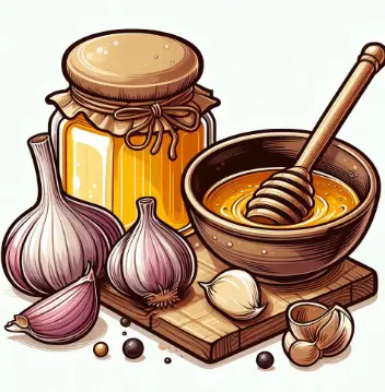 흑마늘과-꿀-궁합