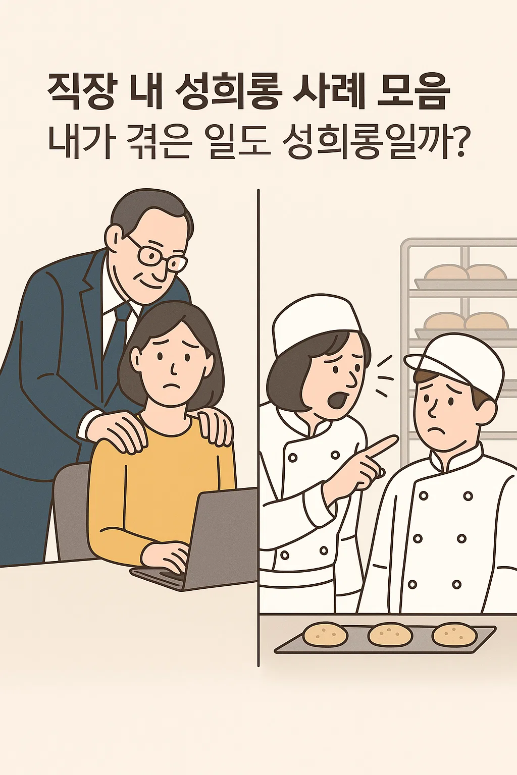 직장 내 성희롱 사례 모음