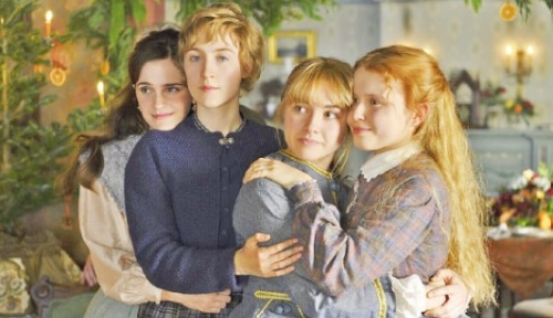 작은아씨들 영화 주인공 4명 사진