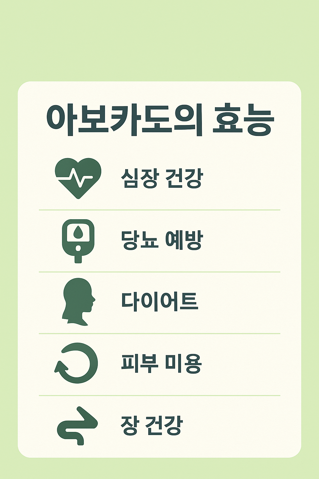 아보카도 효능