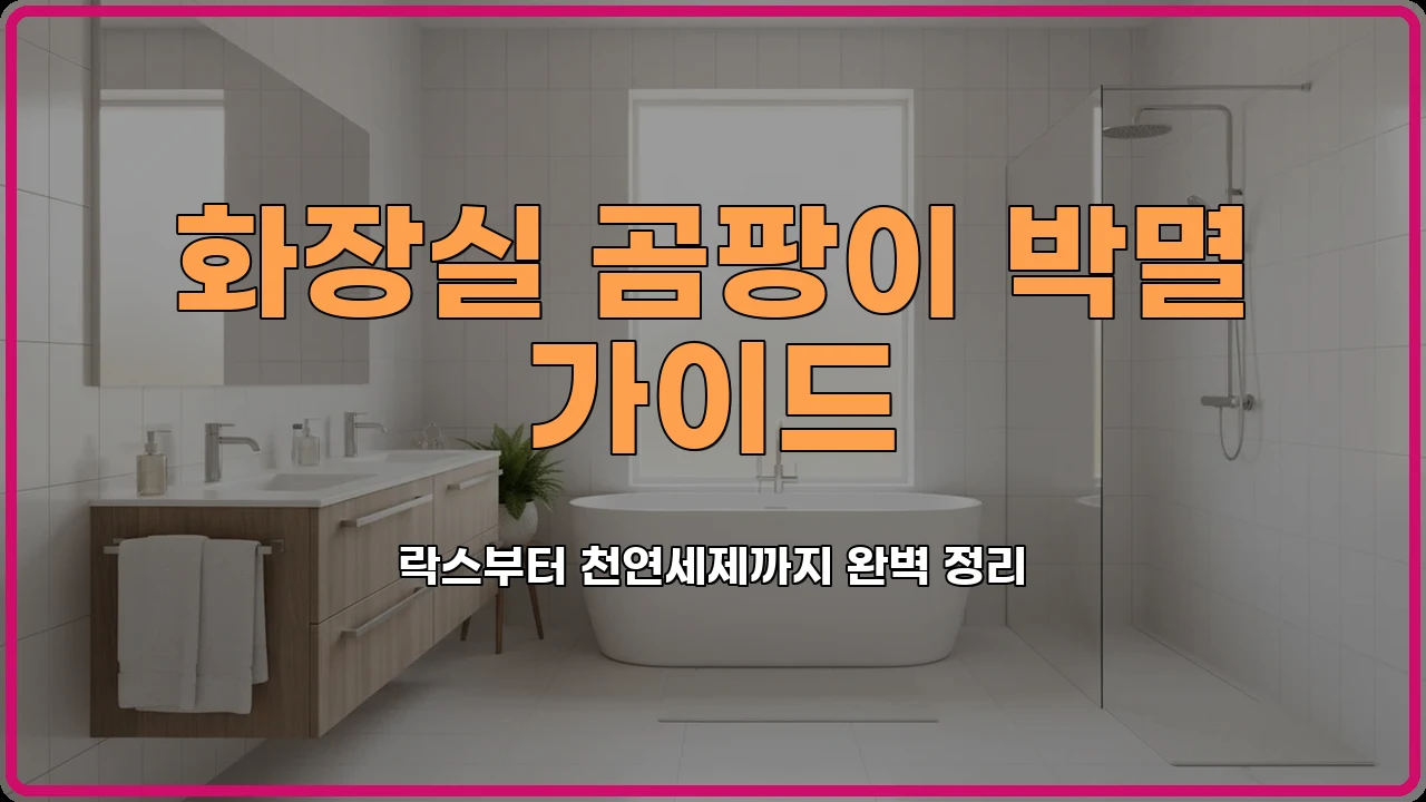 화장실곰팡이
