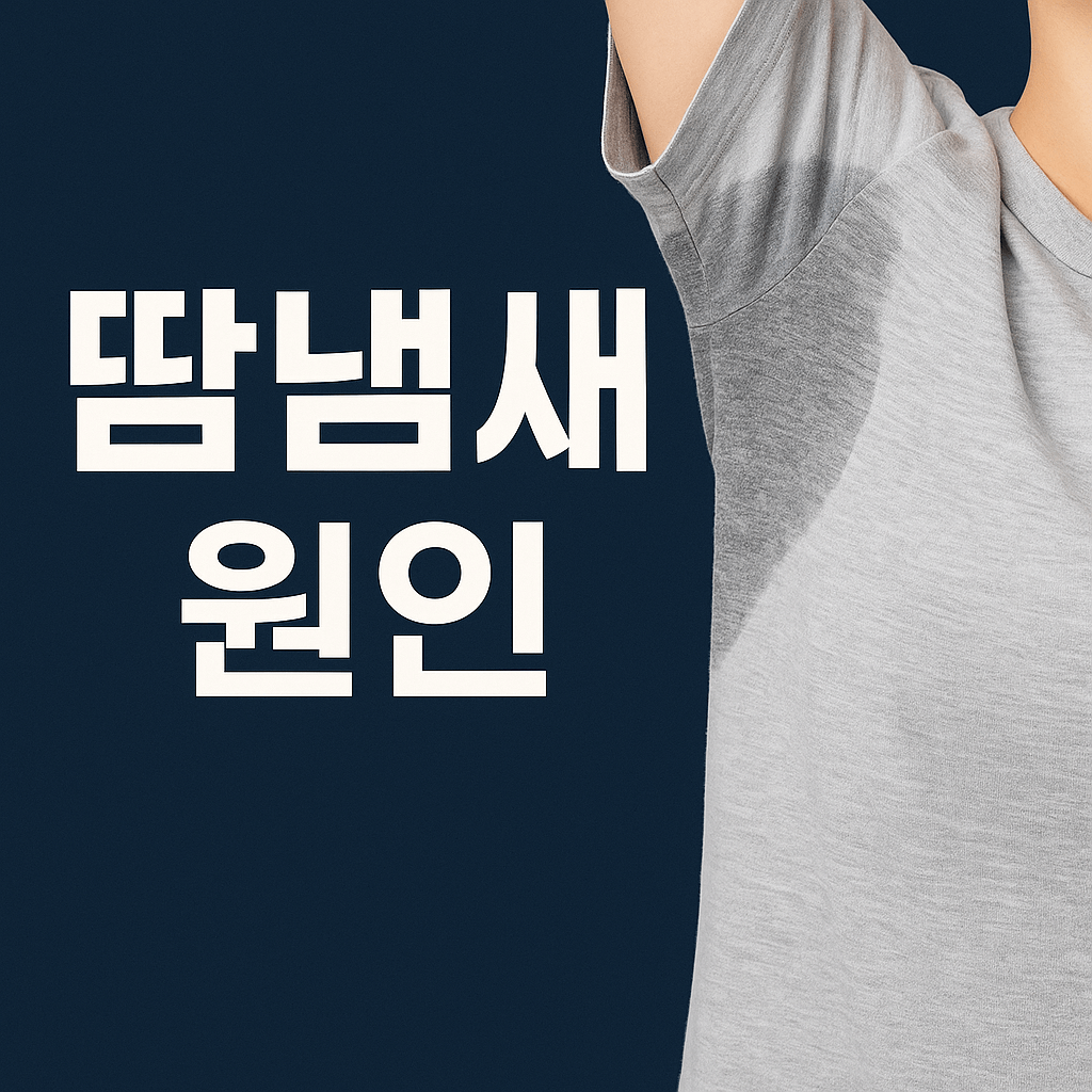 땀냄새 심할 때 원인