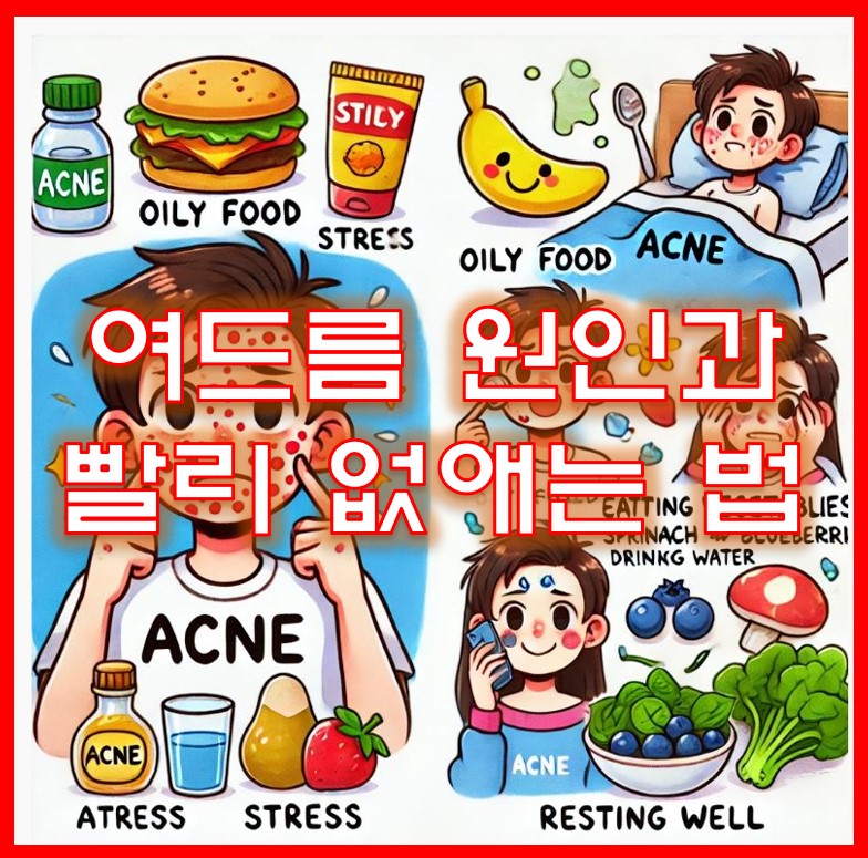 여드름 빨리 없애는 법
