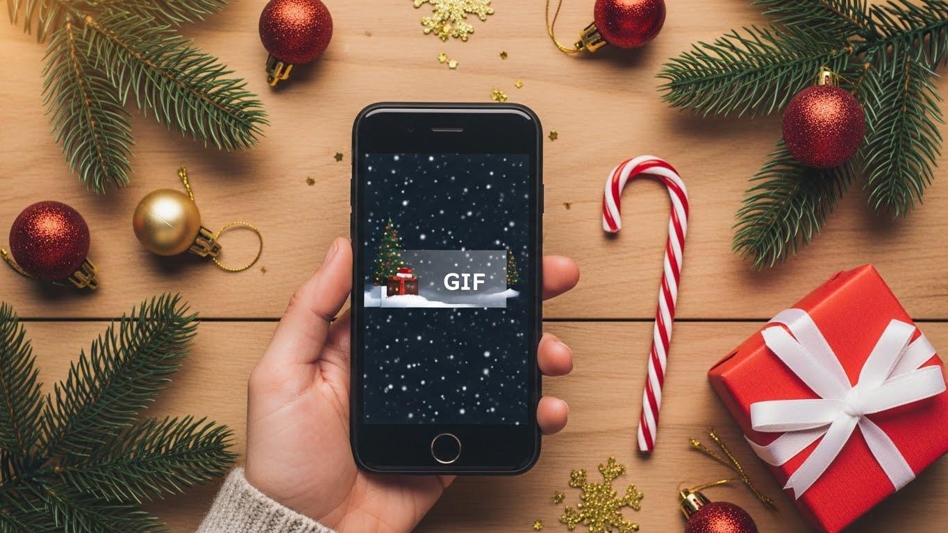 크리스마스 gif 카드
