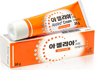 아젤리아-크림-여드름-치료