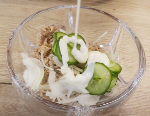 마요 넣고