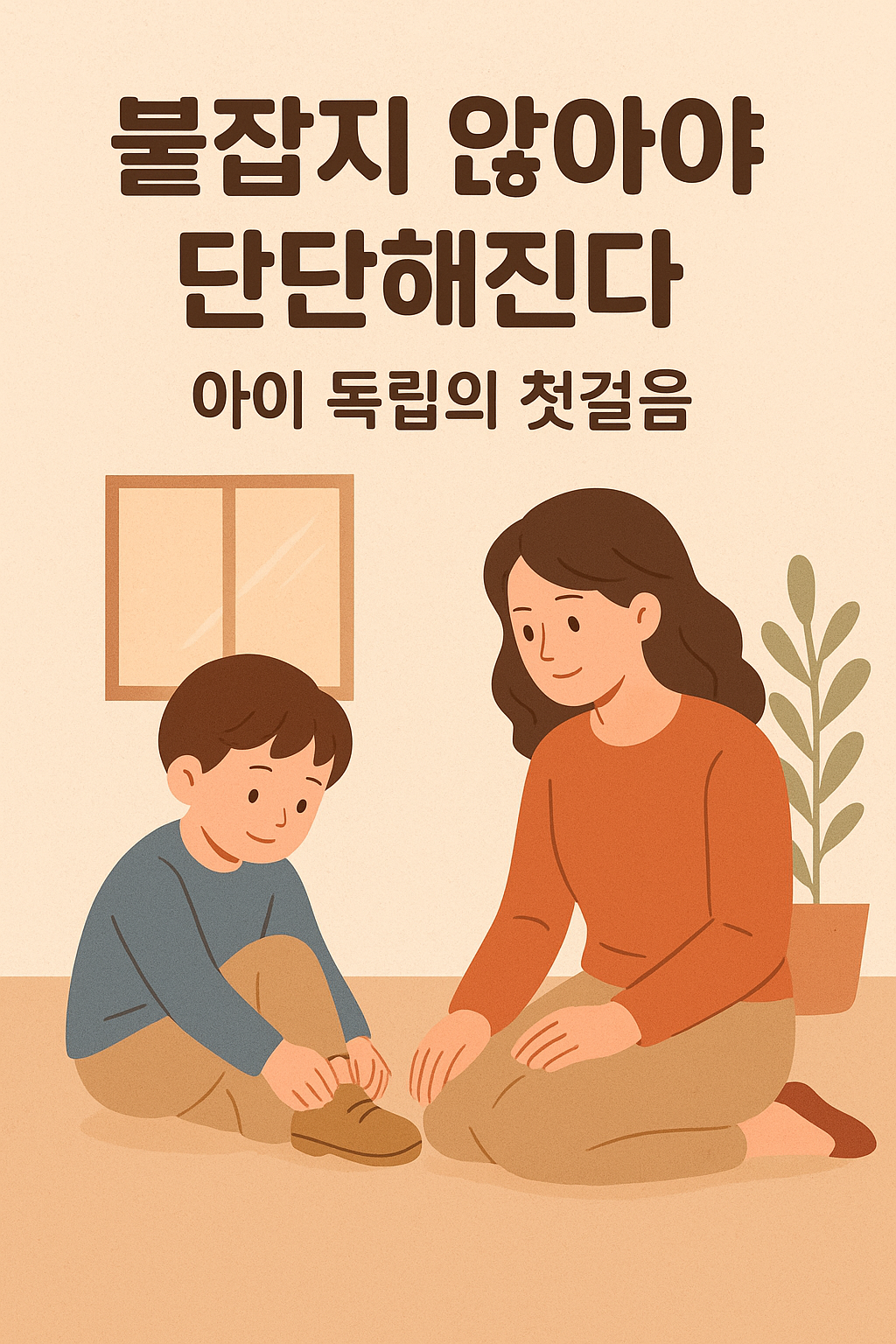 마음이 단단해지기, 아이를 독립적으로 키우기