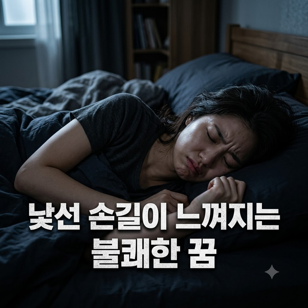 낯선 손길이 느껴지는 불쾌한 꿈