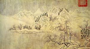 남종화-왕유-장강적설도