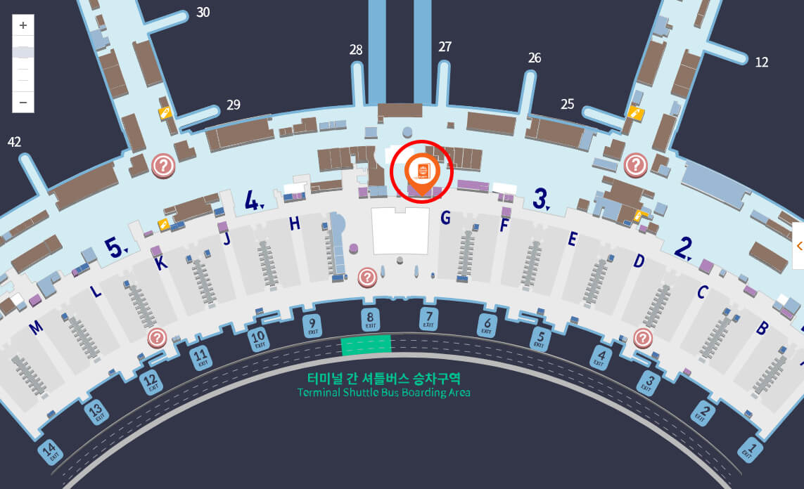 인천국제공항 제1여객터미널 여권민원실