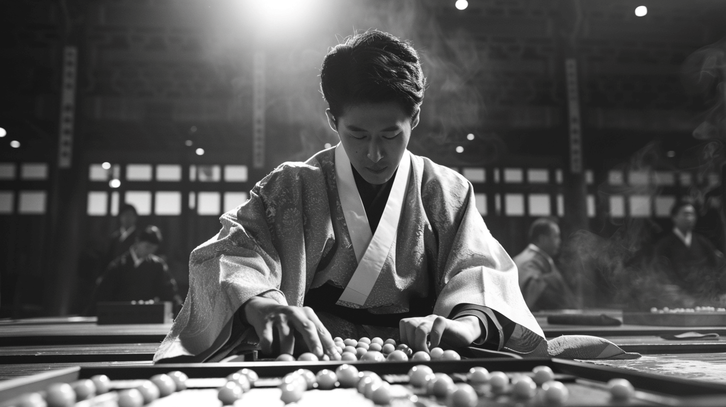 바둑을-연구중인-남자