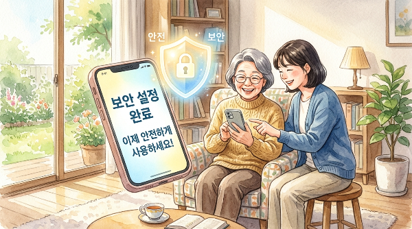 스마트폰 글자키우기와 보이스피싱 예방