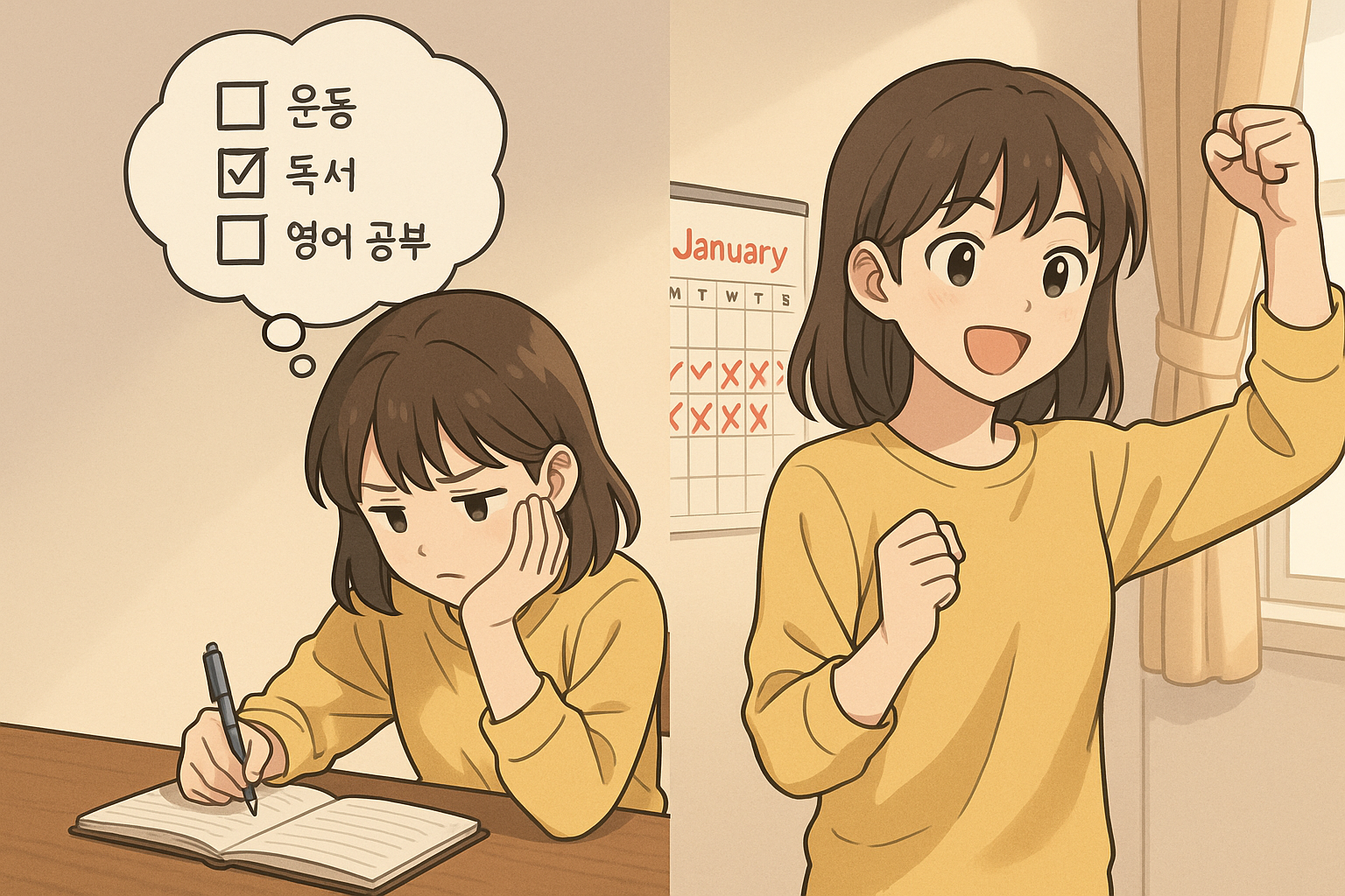 작심삼일을 극복하는 방법