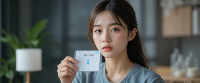 건강검진 전 위내시경 금식시간을 기록하며 스마트폰 알람을 설정하는 여성