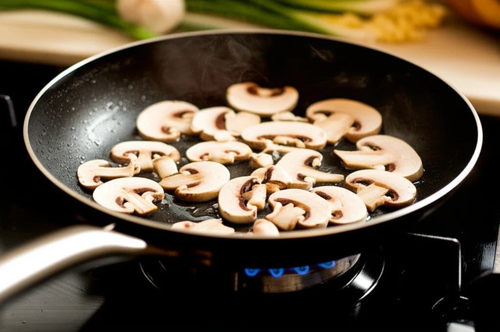 버섯 볶음 칼로리 낮추는 방법과 다이..