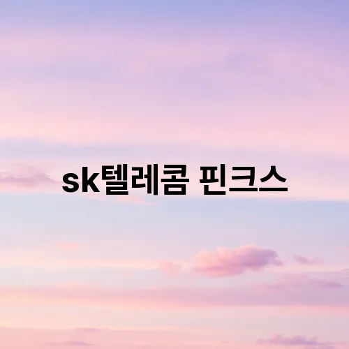 sk텔레콤 핀크스