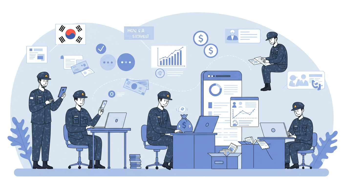 현역 장병, 국군재정관리단, 급여공제